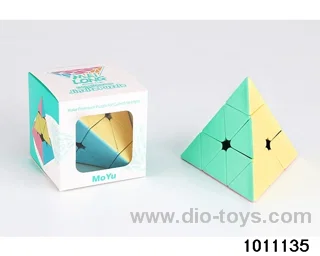 Rubik's cube in color box