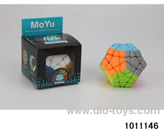 Rubik's cube in color box
