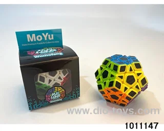 Rubik's cube in color box