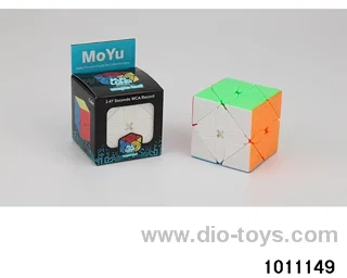 Rubik's cube in color box