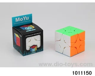 Rubik's cube in color box