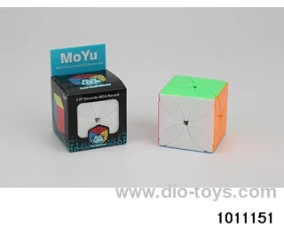Rubik's cube in color box