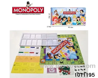 Game toys in color box