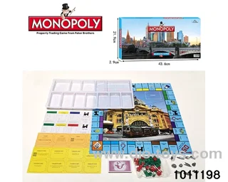 Game toys in color box