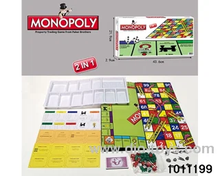 Game toys in color box