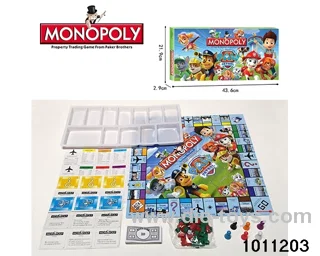 Game toys in color box