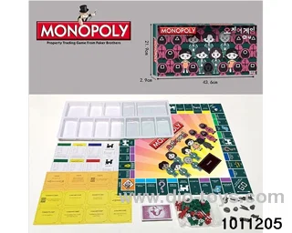 Game toys in color box