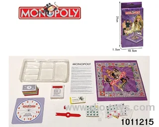 Game toys in color box
