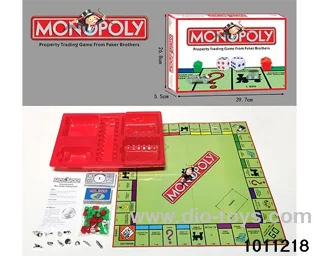 Game toys in color box