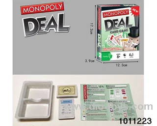 Game toys in color box