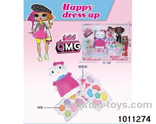 Children's cosmetics set in display box