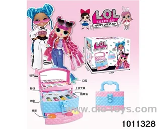 Children's cosmetics set in color box