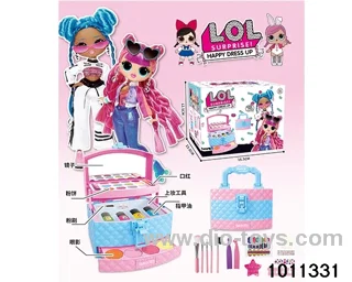Children's cosmetics set in color box