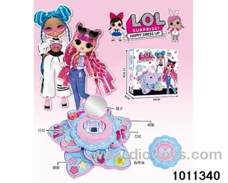 Children's cosmetics set in color box
