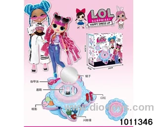 Children's cosmetics set in color box