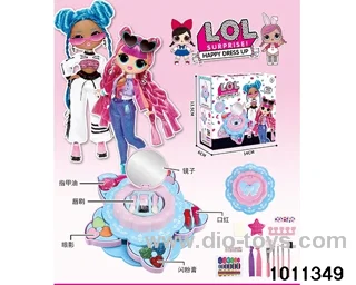 Children's cosmetics set in color box