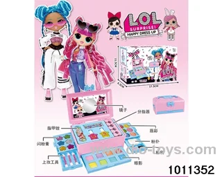 Children's cosmetics set in color box