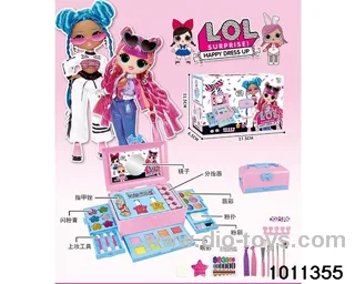 Children's cosmetics set in color box
