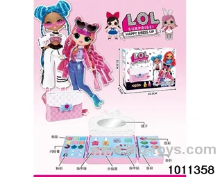 Children's cosmetics set in color box