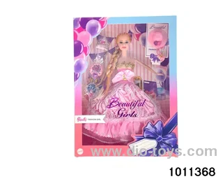 11 inch Barbie in window box