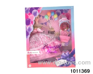 11 inch Barbie in window box