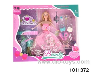 11 inch Barbie in window box