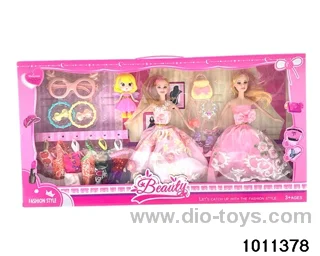 11 inch Barbie in window box