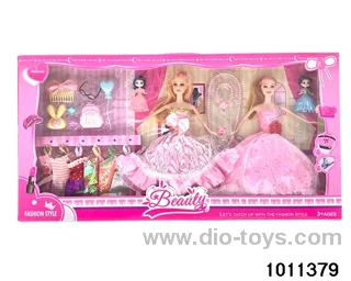 11 inch Barbie in window box