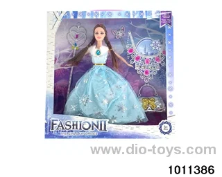 11 inch Barbie in window box