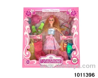 11 inch Barbie in window box