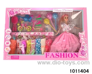 11 inch Barbie in window box