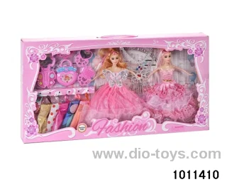 11 inch Barbie in window box
