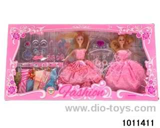 11 inch Barbie in window box