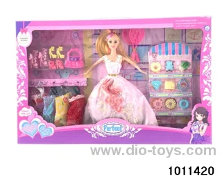 11 inch Barbie in color box