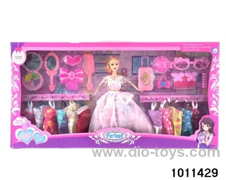 11 inch Barbie in color box