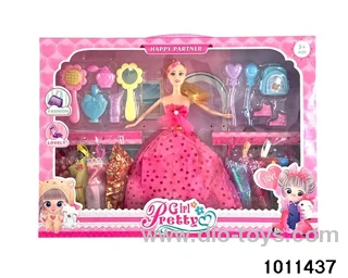 11 inch Barbie in window box