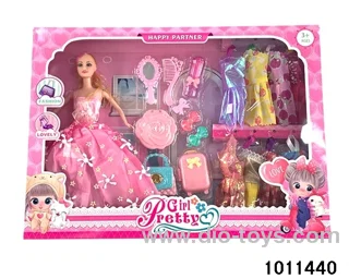 11 inch Barbie in window box