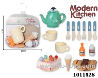 kitchen set in net bag