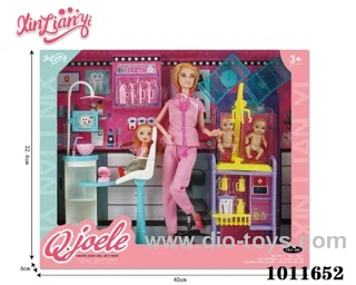 11.5inch doll set window box