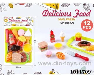 food set in PP bag with header
