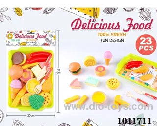 food set in PP bag with header