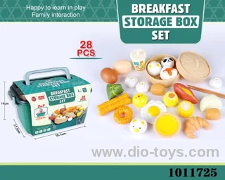 food set in paper card