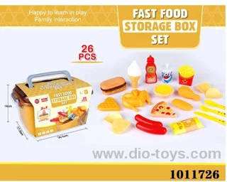 food set in paper card