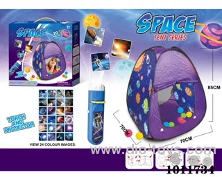 Projection tent in Color box