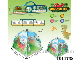 Self-folding tent in Hand box