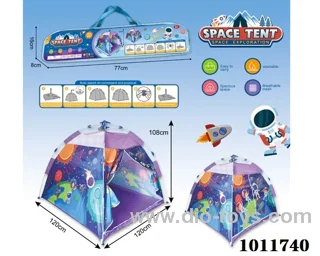 Self-folding tent in Hand box