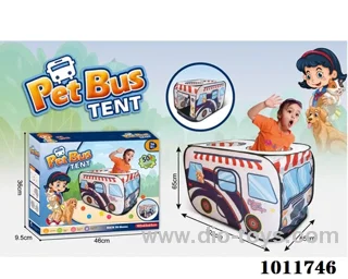 Self-folding tent in Color box
