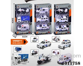 Inertial car set 3  boxes mixed  in Window box