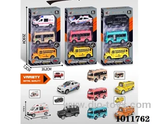 Inertial car set 2  boxes mixed  in Window box