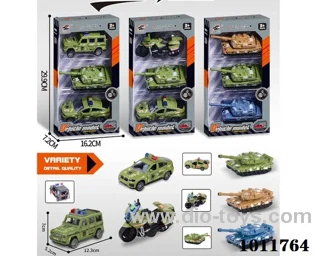 Inertial car set 2  boxes mixed  in Window box